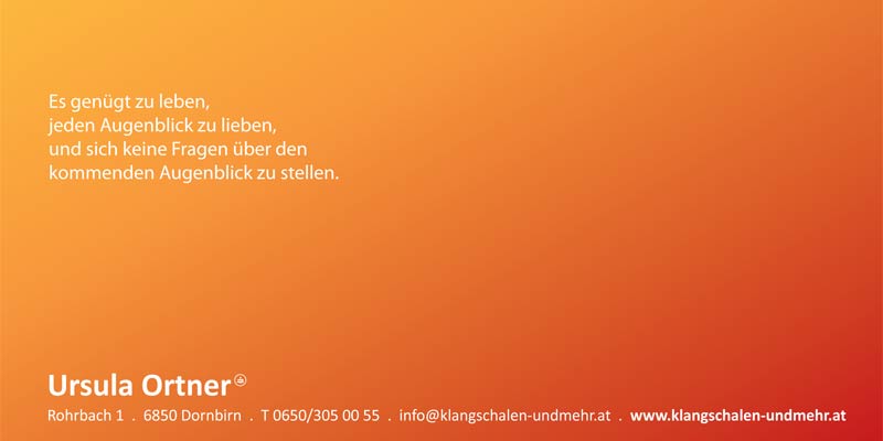 Ursula Ortner - Kontakt